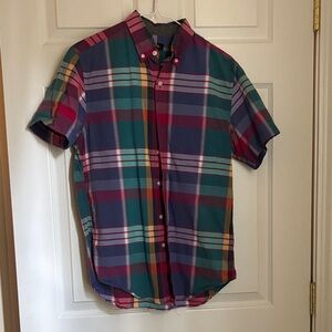 J. Crew Multicolor Plaid Men's Shirt